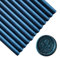 12 Pieces Glue Gun Sealing Wax Sticks for Seal Stamp, PORXFLY Seal Wax Sticks Great for Cards Envelopes, Gift Wrapping,Wedding Invitations (Dark Blue)