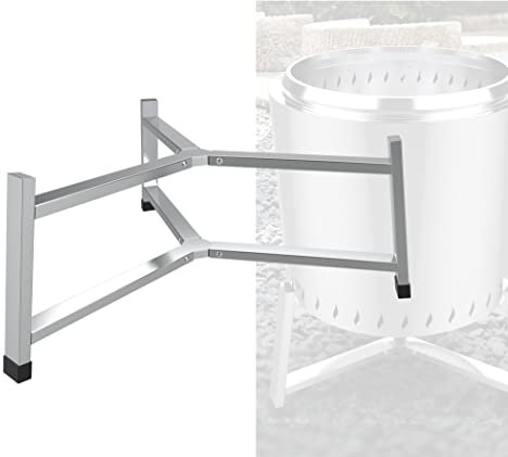 WINTRON Feuerstelle Ständer, 68,6 cm Ständer für Soloofen Yukon und andere 68,6 cm Außen-Feuerstelle, Edelstahl-Feuerstelle Zubehör, Outdoor-Kaminwerkzeuge