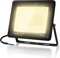 Sonnewelt 100W LED Strahler Außen, 8500LM LED Fluter, IP66 Wasserdicht LED Scheinwerfer, 1m Stromkabel, 6000K Außenstrahler Scheinwerfer, Warmweiß, für Hinterhof,Auffahrt