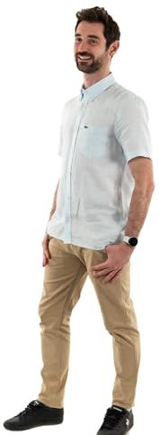 Lacoste Chemise Manches Courtes ch5699 t01 ruisseau 40