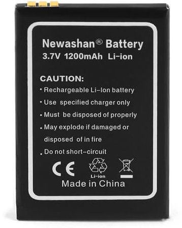 NEWASHAN Akku kompatibel mit Emporia Simplicity V27 Euphoria V25 V50 Handy Smartphone 1200 mAh 3,7 V wiederaufladbar Li-Ion-Akku AK-V25 AK-V27