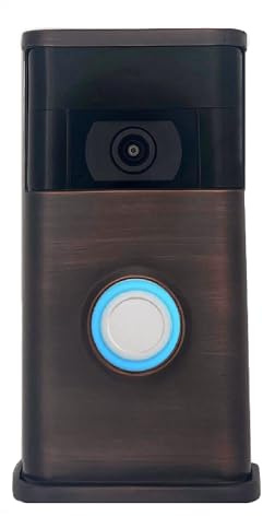 Traditional Video Doorbell Cover (Ring 2nd Generation Compatible) (Oiled Bronze)