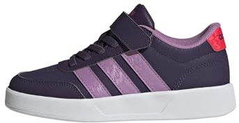 adidas Unisex Kids BREAKNET 3.0 Shoes Children, Aurora Plum/preloved Purple/Lucid red, 2.5 UK