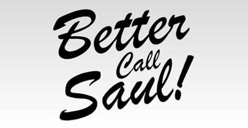 Rakelfix Better Call Saul Anwalt Spaß Aufkleber Aufkleber Größe/Farbe ANPASSBAR Sticker Autoaufkleber Decal