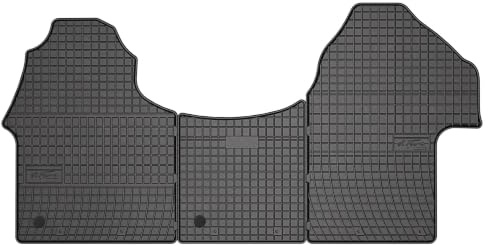 Wielganizator SolidPRO Gummimatten passend für Mercedes Sprinter III (2016-) | Qualität: Premium - Genaue Passform, rutschfest 3-teilig Fußmatten- Schwarz