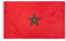 Bandera Nacional De Marruecos, Bandera De Marruecos De Poliéster De 90x150cm/3x5 Pies De Espesor - Bandera De Servicio Pesado Al Aire Libre Para El Hogar, El Jardín Y El Césped Excelente Decoración De