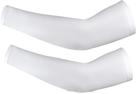 Mewflew Protezione UV – Maniche traspiranti, leggere ed elastiche per sport all'aria aperta – Maniche in seta di ghiaccio per uomo e donna