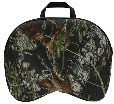 KiBcsLic Dickes Jagd Sitzkissen mit Tragegriff für Sportveranstaltungen Und Wanderausflüge, Schwarz