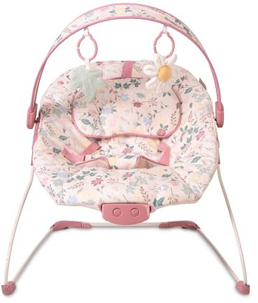 Red Kite Cozy Bounce - Sdraietta musicale per bambini, colore: Rosa e edera