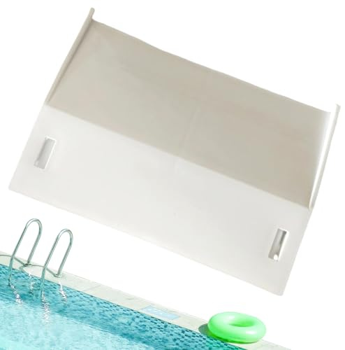 Poor Skimmer Tür – Ersatz des Rollladen-Überrollers mit Schwammeinsatz | Robuster Skimmer für oberirdische Pools | Einfaches Poolzubehör für eine Verbesserung des Durchflusses