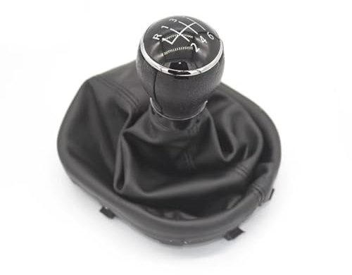 Universal Schaltknäufe Für VW Für Touran Für Caddy MK2 (2003–2015): Schaltmanschette/Schaltknauf 5-6-Gang-Schaltung(6 Speed)