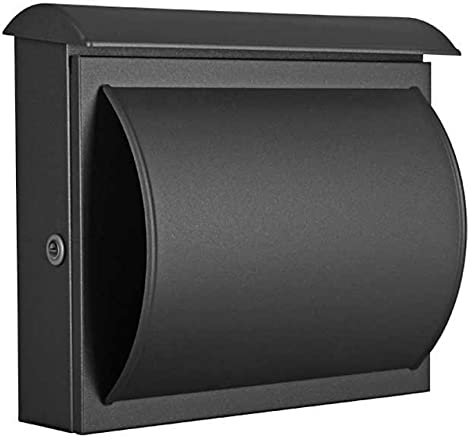 Heibi - Briefkasten Quelo 64158-039 Grafitgrau Aluminium