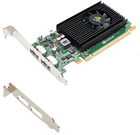 PNY NVIDIA NVS 310 Carte Graphique Professionnelle 1 Go GDDR3 PCI-Express Low Profile Double DP Noir