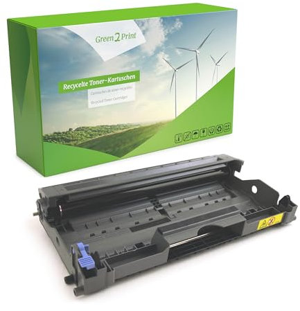 Green2Print Trommel Trommel 12000 Seiten ersetzt Brother DR-2000 passend für Brother DCP7010L, DCP7010, DCP7025, FAX2820, FAX2920, HL2030, HL2040, HL2070N, MFC7225N, MFC7420, MFC7820N