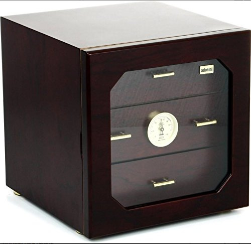 Lifestyle-Ambiente Adorini Humidor Chianti Rosenholz medium Deluxe V-1060 inkl Tastingbogen