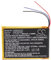 vhbw Batterie Compatible avec JBL Clip 2, 2 an, CLIP2BLKAM, CS056US Enceinte, Haut-parleurs (800mAh, 3,7V, Li-polymère)