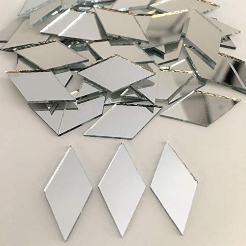 Mosaikfliesen, Diamantform, 2,5 x 1,27 cm, klein, 150 Stück