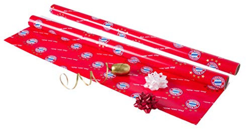 FC Bayern München Geschenkpapier Set Mia san mia 5-teilig