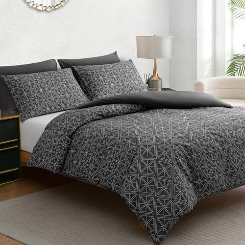 Pamposh Double Duvet Set Premium Brushed Microfiber Duvet Cover Double Ultrasoft Hypoallergenic Duvet Double Cover Set Non Iron Luxury Bedding Sets With Zipper Closure