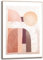 REINDERS Gerahmtes Bild, Abstrakt Landschaft, Wohnzimmer, Bilder, Wanddeko, Room Decor, MDF, Beige, 70x50cm