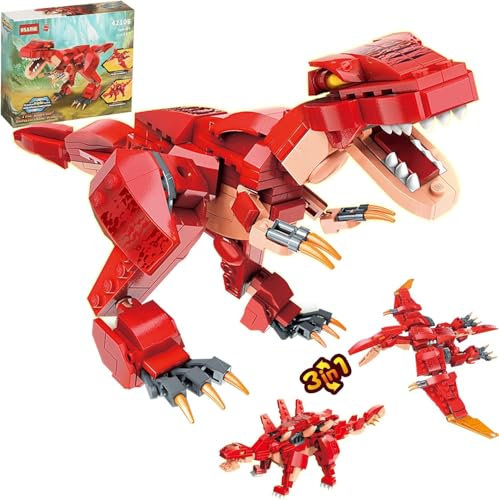 QLT QIAOLETONG City Weltraum Feuerwehr Spielzeug Klemmbausteine Baustein,MOC City Feuerwehr Kompatibel Mit Lego Feuerwehrroboterfür Kinder Jungen Mädchen Alter 6-11+ Jahren 919 Pcs