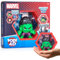 WOW! PODS 4D Marvel Hulk | Unique Connectable Collectable Bobble-head figure Age 3+ that Bursts from their World into Yours | Wall or Shelf Display | Marvel Toys and Gifts | Series 1 no. 412