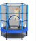 55 Rebounder Trampoline for Toddlers, Kids with Safety Enclosure Net, Bungee, Anti-Skid Pad & Steel Frame, Indoor & Outdoor Kids Trampolines - Mini Trampoline from Age 1 to 11 Kids