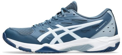 Asics Herren Gel-Rocket 11 Sneaker, Vintage Indigo White, 46.5 EU