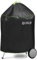 QLSXLB Funda Barbacoa Exterior Impermeable Redonda, 420D Oxford Cubierta BBQ de Parrilla Φ63x88cm, Fundas Protectora para Barbacoa Anti-Viento/Anti-Polvo/Anti UV, Resistente al Desgarro Negro