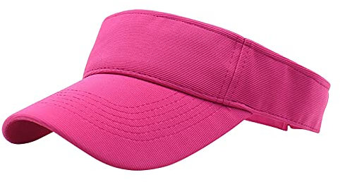 Visor Cap Unisex Sonnenhut Sonnenschild verstellbare Atmungsaktiv und Schweißabsorbierend Baseballhut Kappe Hut für Golf, Radfahren, Tennis, Angeln, Laufen