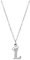 Damen Halskette Herz Buchstabe 925 Silber Kette Damen Personalisiere Kette, Geburtstags Weihnachten Geschenk Für Frauen Mädchen Mama Freundin - A-Z, Damen 26 Buchstaben Strass Kette (L, One Size)