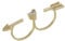 Uitndvyte verstellbarer offener Pfeilring für Damen, personalisierter Amor-Ring mit Pfeilen, Verlobungsring, Knöchelring