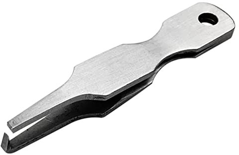 Oxxggkao Pinze di apertura a doppio anello Pinze per lenza da pesca Pinze in acciaio inossidabile Quick Split Rings Opener Strumento Pinzette