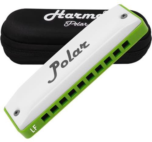 Diatonische Mundharmonika HARMO POLAR Melody Key of LF - Mundharmonika für Melodien, Pop, Rock, Country, Folk