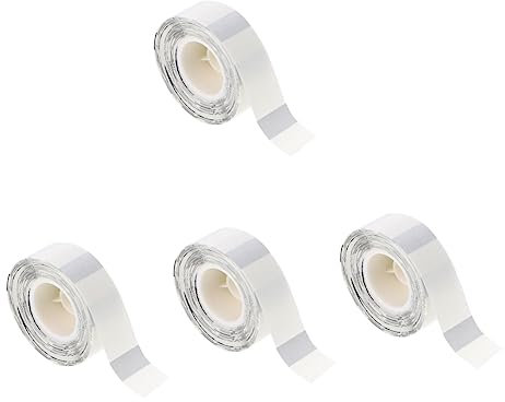 DIYEAH 4rollen Transparentes Selbstklebendes Etikett Für Und Langlebig Für Beschriftungen Von Flaschen Boxen Und Dokumenten