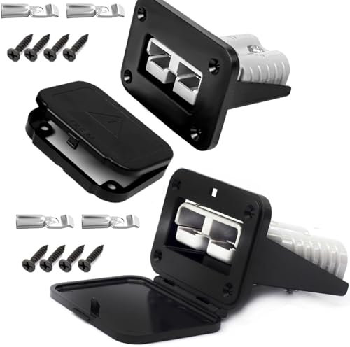 VISSQH 50A connecteurs de batterie,600V Batterie Connexion Rapide Prise de Connecteur câble Bornes Connecteur d'alimentation batterie pour Voiture Camping-Car Bateau Systèmes Solaires