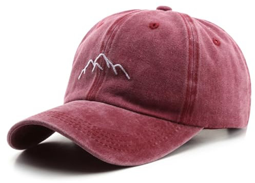 TAGVO Casquette de Baseball Homme Femme - 100% Coton Anti-Soleil Classique Réglable Chapeau brodé Casquette Baseball Cap Hip Hop Sport Extérieur Sunhat Chapeau