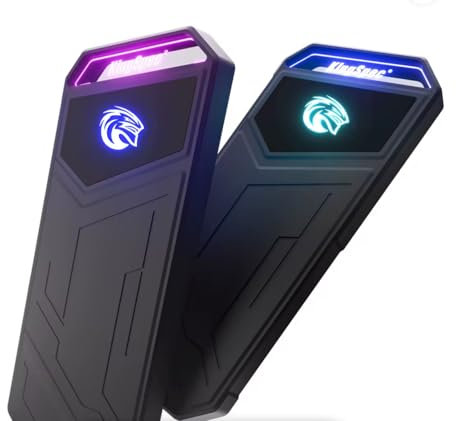 Hard disk esterno SSD 2TB – USB 3.2 10Gbps, portatile, compatibile con PC, Mac, Android, PS4, Xbox, Telefono – per Archiviazione 4K, Giochi, Video, Dati, Backup – Design Gamer LED (2TB)