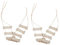 Toddmomy 1 Set Fairy Garden Ladder Miniature Wooden Rope Ladder for Dollhouses DIY Crafts Garden Decor Inspires Creativity and Imagination Easy to Install Multipurpose Design for Play Areas