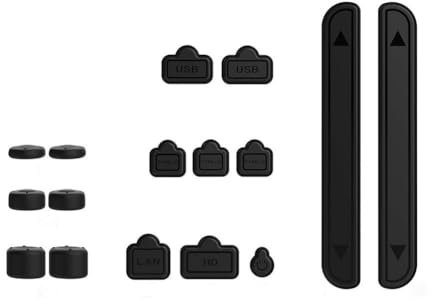 Dust Cover For Switch 2 Dust Protector Game Console Dustproof Silicone Port Plugs with 2 Joystick Accessories Gaming For NS