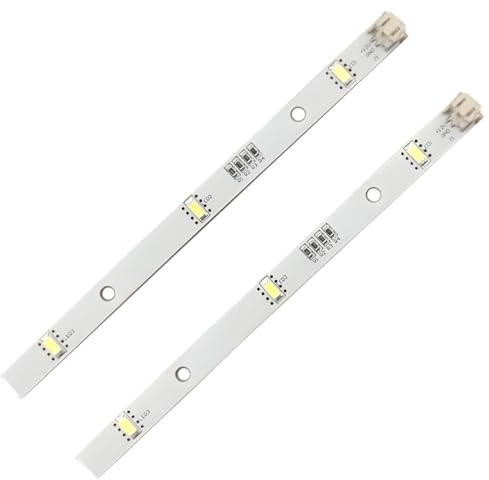 Tomedeks 2 Strisce LED per Frigorifero RONGSHENG/HISENSE E349766 MDDZ-162A 1629348 DC12V 2W – Lampadina di Ricambio Compatibile con Kenwood KIFF5017 KIFF5020 KIFF7017