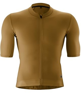 Gonso Road Jersey M, Herren Radtrikot, Kurzarm Fahrradtrikot für Rennrad | Eng anliegend, Atmungsaktiv & schnelltrocknend, Sport Oberteil für Rennrad & Gravel mit Rückentaschen, Perfekt für den Sommer