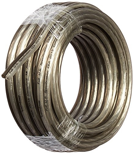 Rockford Fosgate RFWP16-30 Lautsprecherkabel-Paket, 16 AWG, 76,2 cm