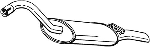 Bosal 105-017 Endschalldämpfer