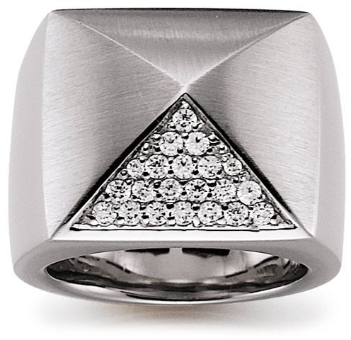 Viventy Damen-Ring 925 Sterlingsilber 21 Zirkonia Gr. 52 (16.6) 695661/52