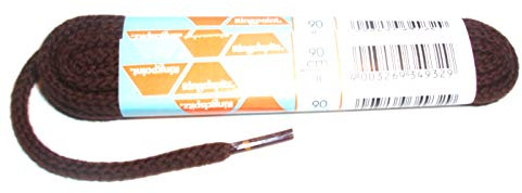 Barthels Feldhoff Kordel Flachsenkel, Dunkelbraun, 90 cm