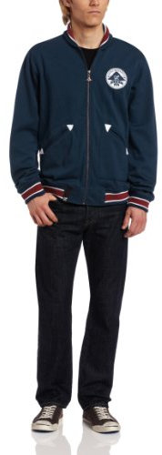 LRG Sapwood Herren Trainingsjacke, Nautical Blue, Medium