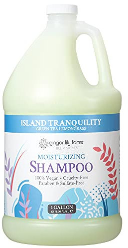 Ginger Lily Farms Botanicals Green Tea Lemongrass Shampoo Gallon by Ginger Lily Farms