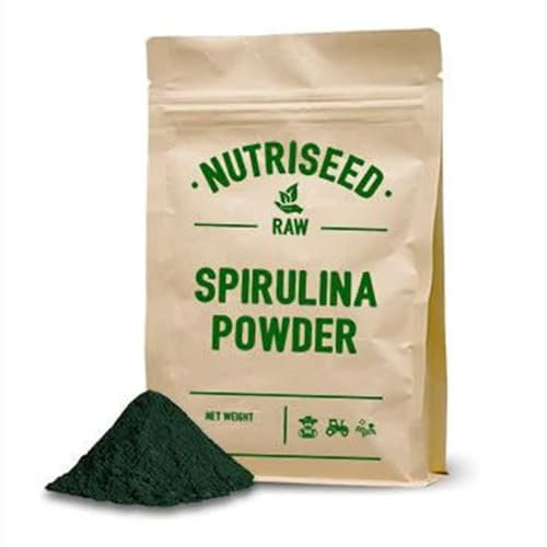 Nutriseed Spirulina Powder 2kg - 100% Spirulina Powder, Rich in Antioxidants & Vitamins B, C, A & E, Source of Plant Based Protein, Contains All Essential Amino Acids, Vegan Friendly & Gluten Free