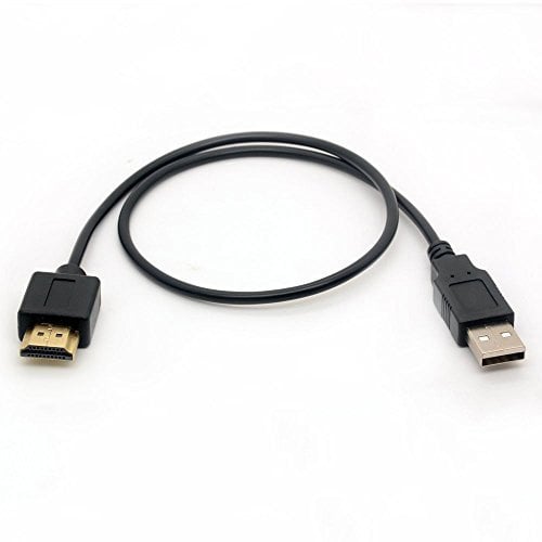 Cavo adattatore da USB a HDMI – USB 2.0 tipo A Maschio a convertitore di carica maschio HDMI USB 2.0 To HDMI 50cm
